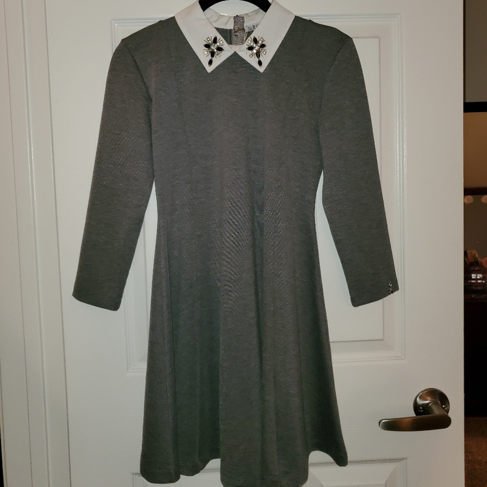 Patrizia Pepe Fitted Skater Dress